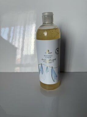 Thymes Hand Wash Refill - Scented Liquid Soap - Deep Cleanse Washed Linen Scent